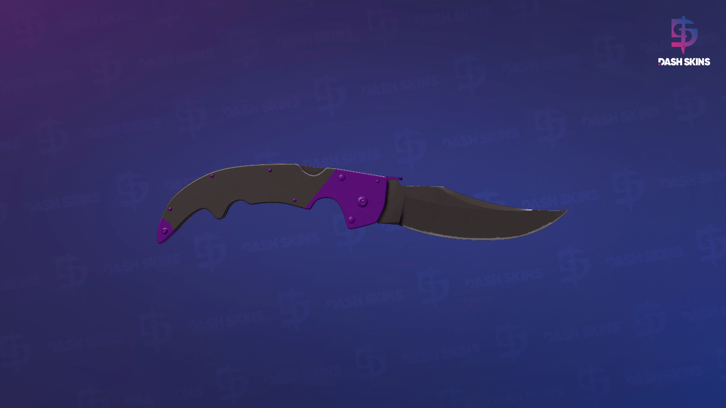 ★ Falchion Knife | Ultraviolet (Factory New) Screenshot Playside