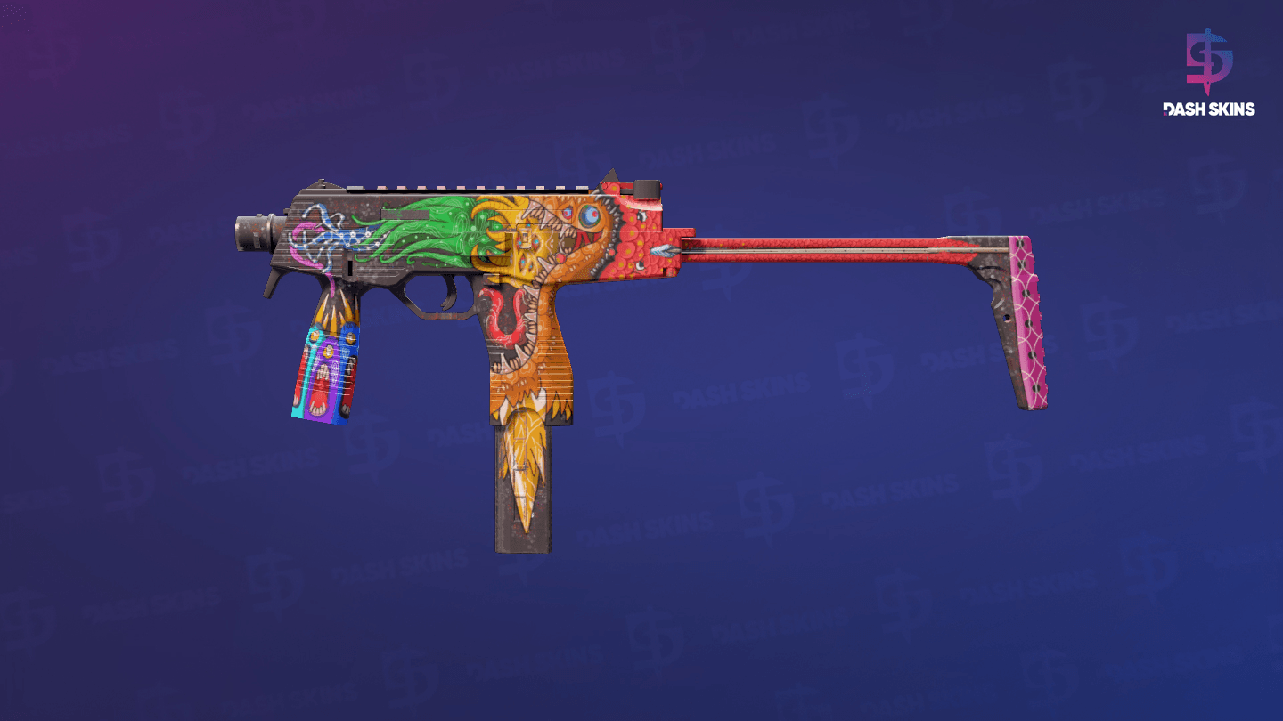 MP9 | Food Chain (Minimal Wear) Screenshot Playside