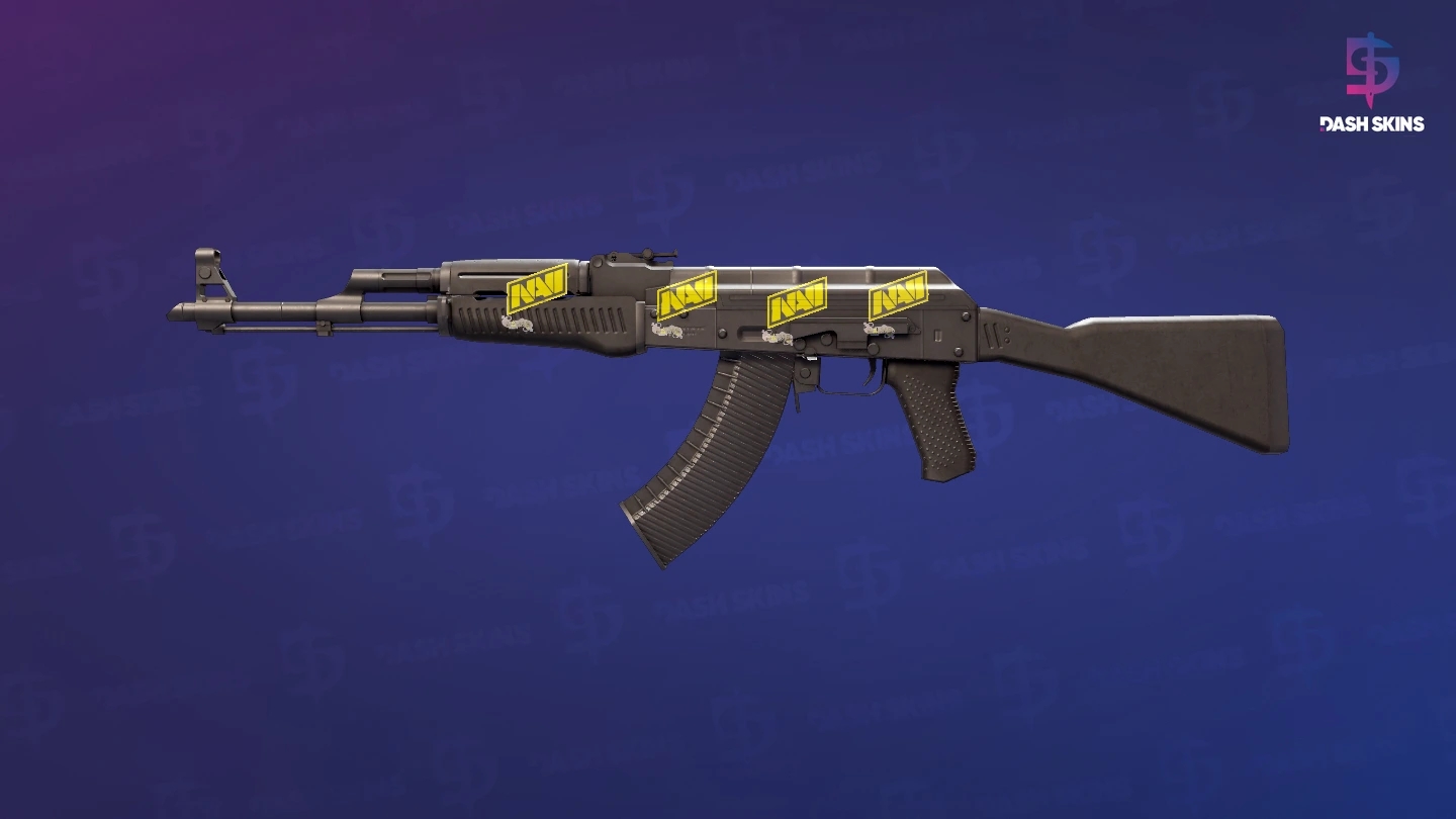 AK-47 | Slate (Well-Worn) Screenshot Playside
