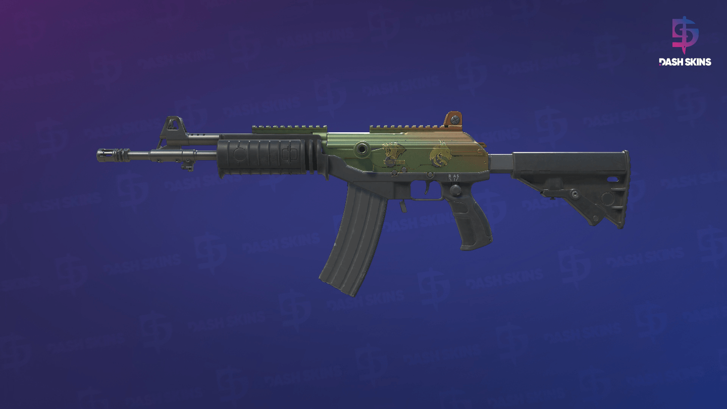 Souvenir Galil AR | Amber Fade (Minimal Wear) Screenshot Playside