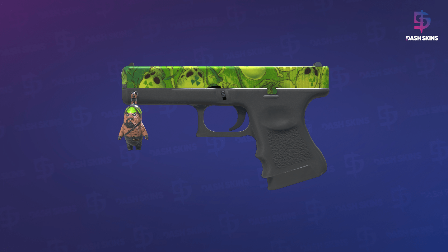 Glock-18 | Nuclear Garden (Minimal Wear) Screenshot Playside