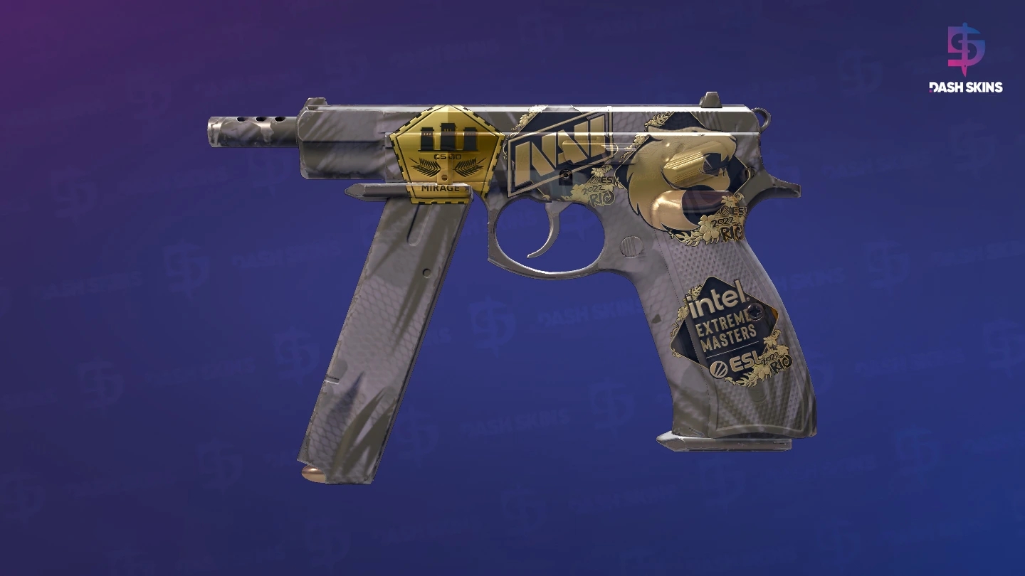 Souvenir CZ75-Auto | Midnight Palm (Minimal Wear) Screenshot Playside