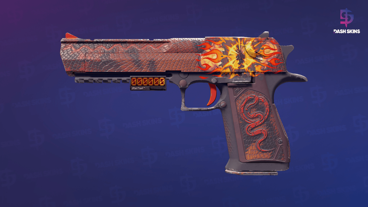 StatTrak™ Desert Eagle | Serpent Strike (Minimal Wear) Screenshot Playside