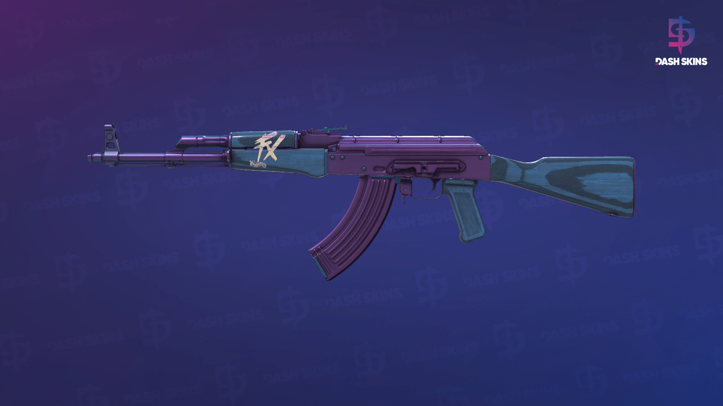 AK-47 | Midnight Laminate (Factory New) Screenshot Playside