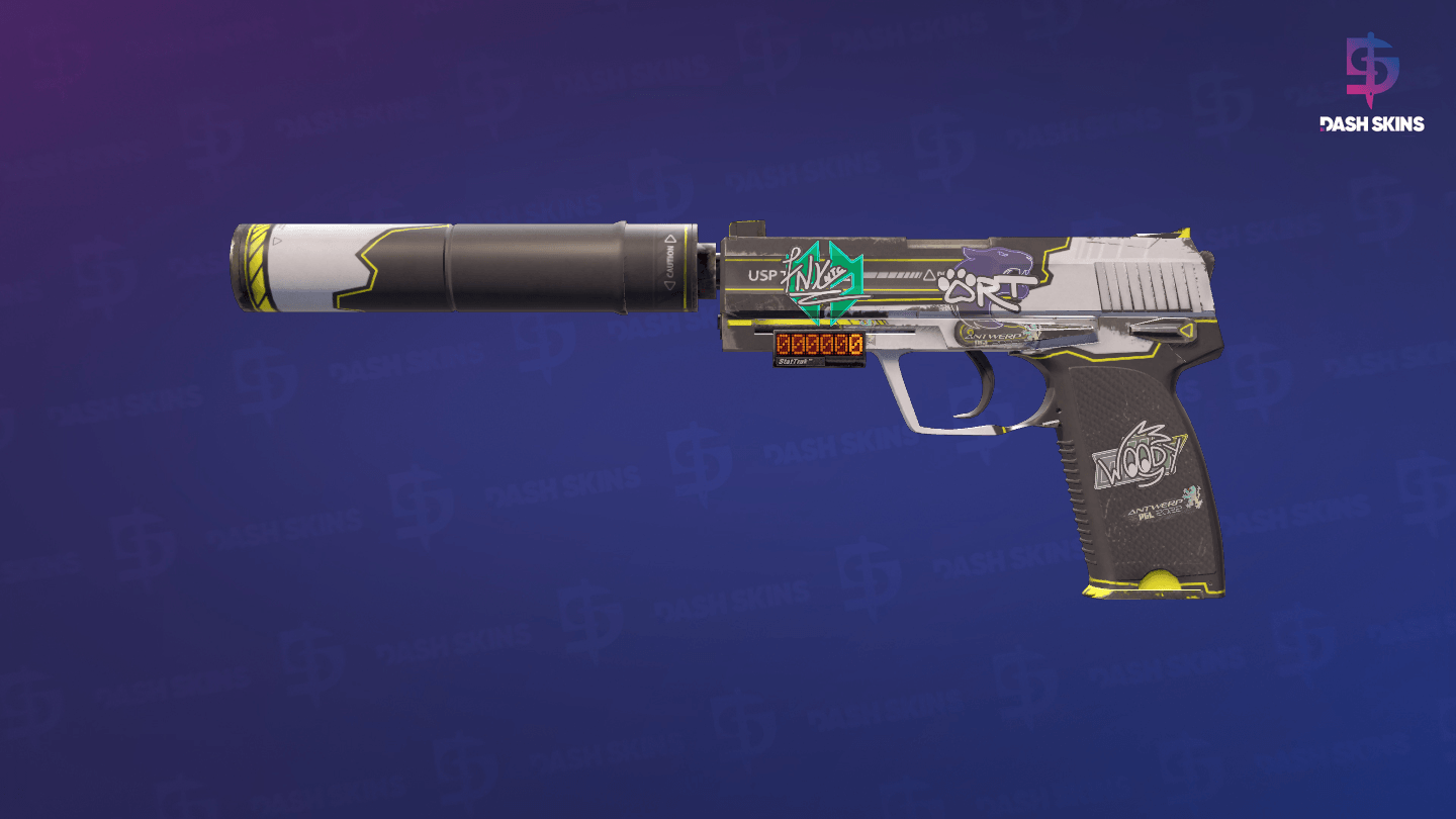 StatTrak™ USP-S | Torque (Minimal Wear) Screenshot Playside