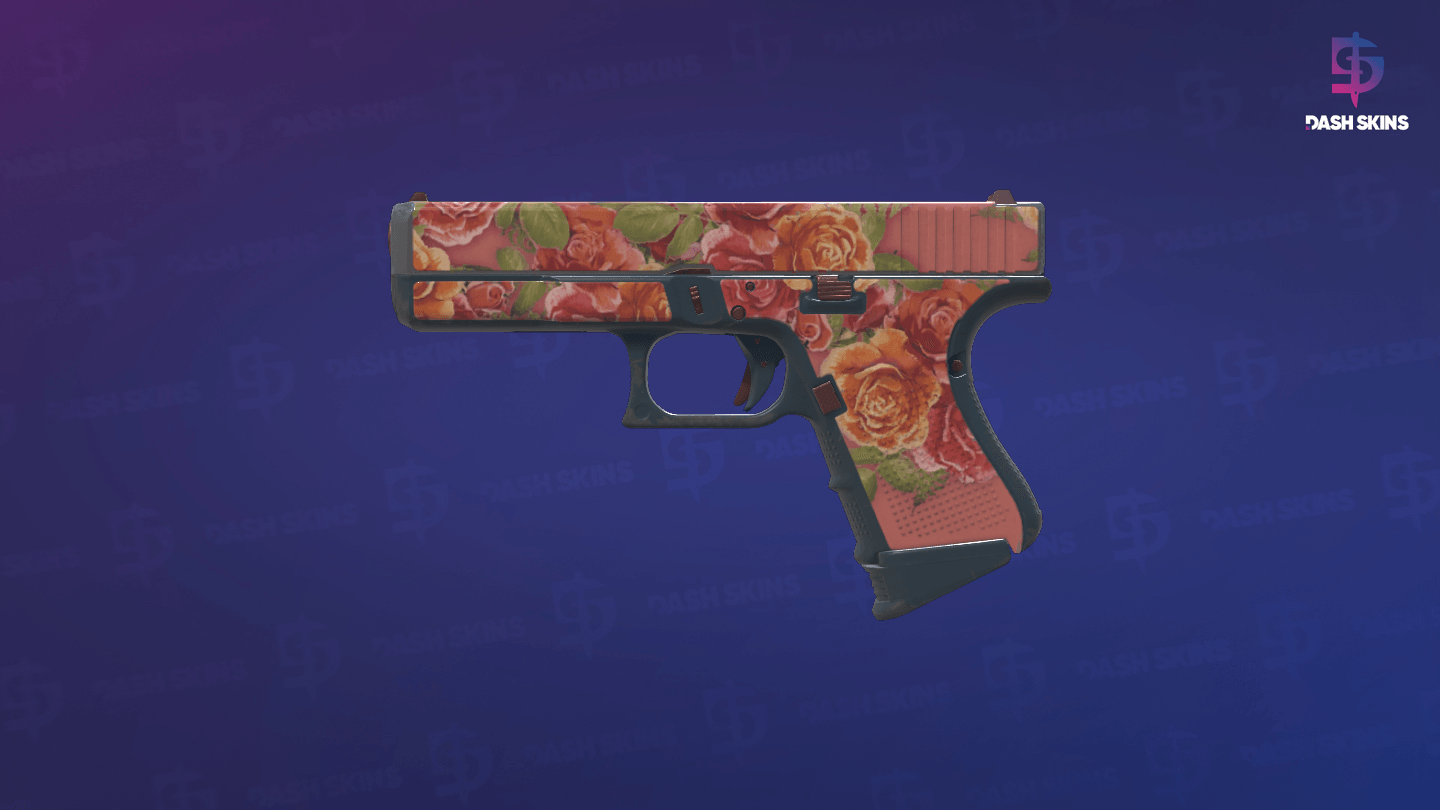 Glock-18 | Coral Bloom (Field-Tested) Screenshot Playside