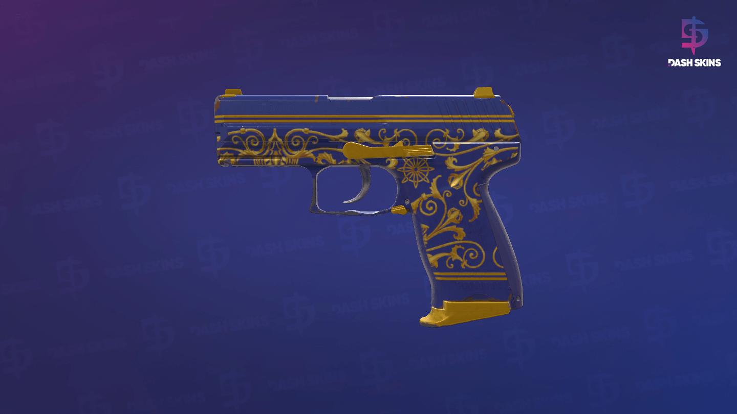 P2000 | Royal Baroque (Minimal Wear) Screenshot Playside