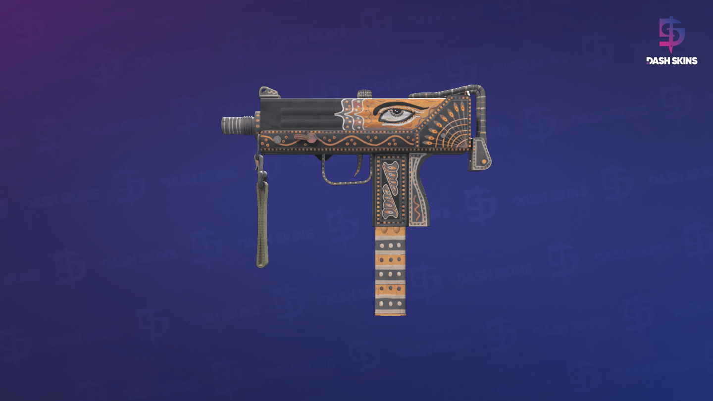 MAC-10 | Rangeen (Minimal Wear) Screenshot Playside