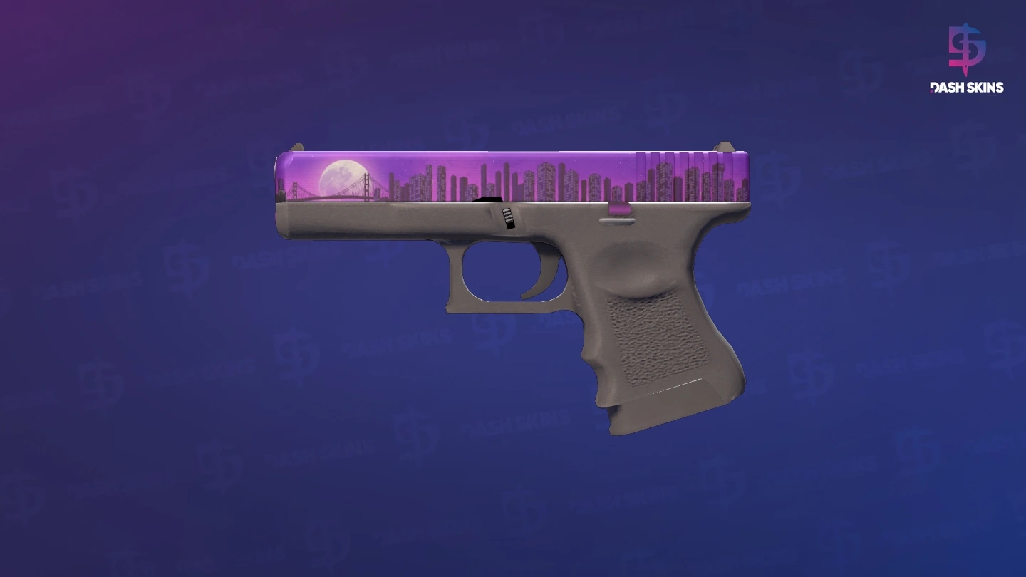 Glock-18 | Moonrise (Factory New) Screenshot Playside