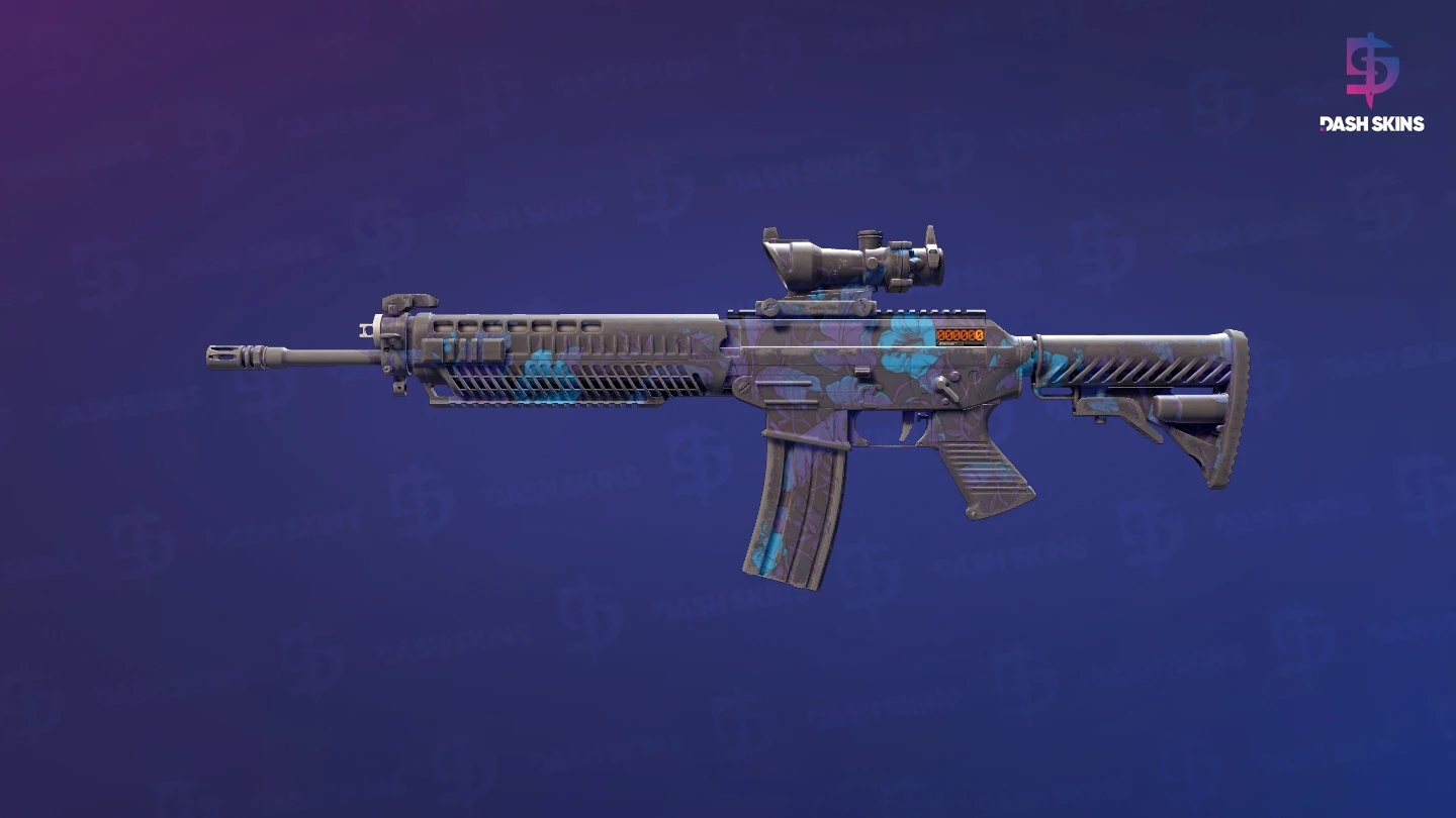 StatTrak™ SG 553 | Aloha (Field-Tested) Screenshot Playside