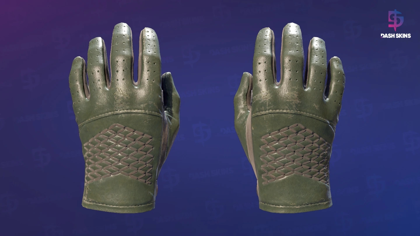 ★ Driver Gloves | Racing Green (Field-Tested) Screenshot Playside