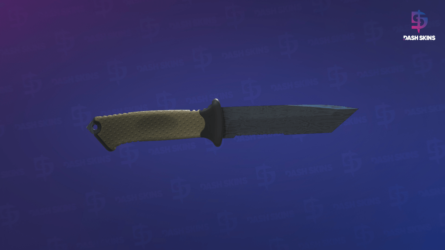 ★ Ursus Knife | Damascus Steel (Well-Worn) Screenshot Playside
