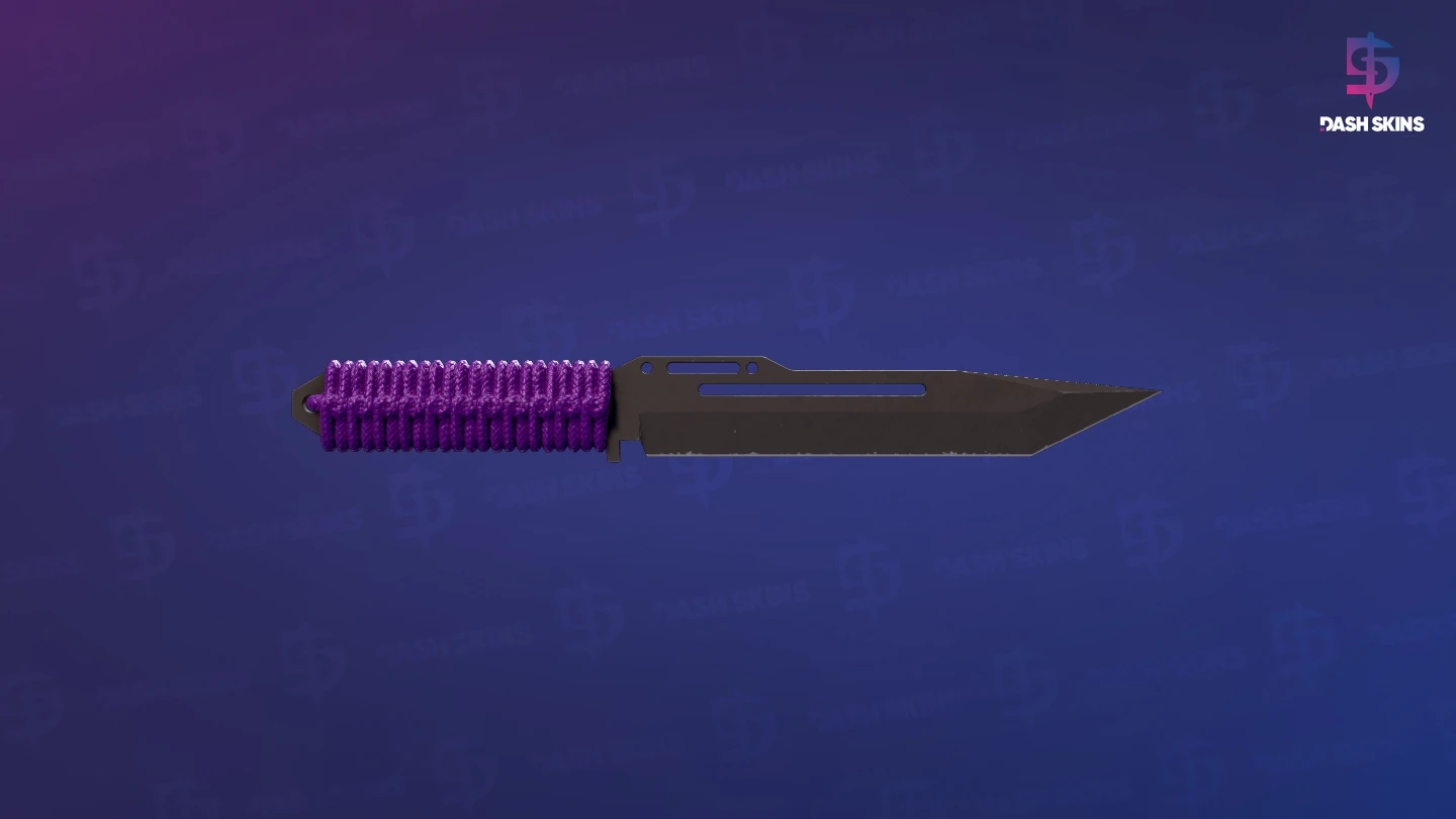 ★ Paracord Knife | Ultraviolet (Field-Tested) Screenshot Playside