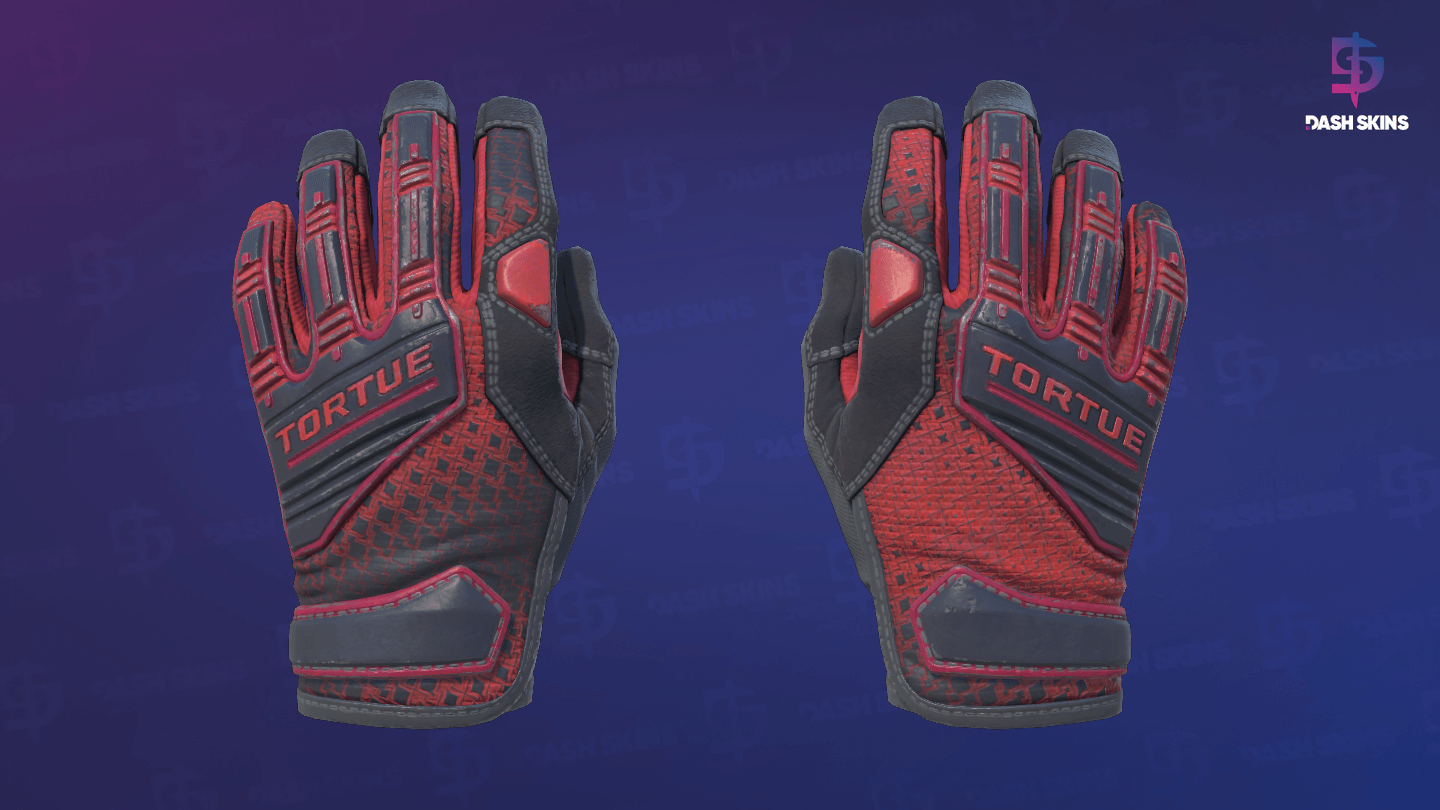 ★ Specialist Gloves | Crimson Kimono (Field-Tested) Screenshot Playside