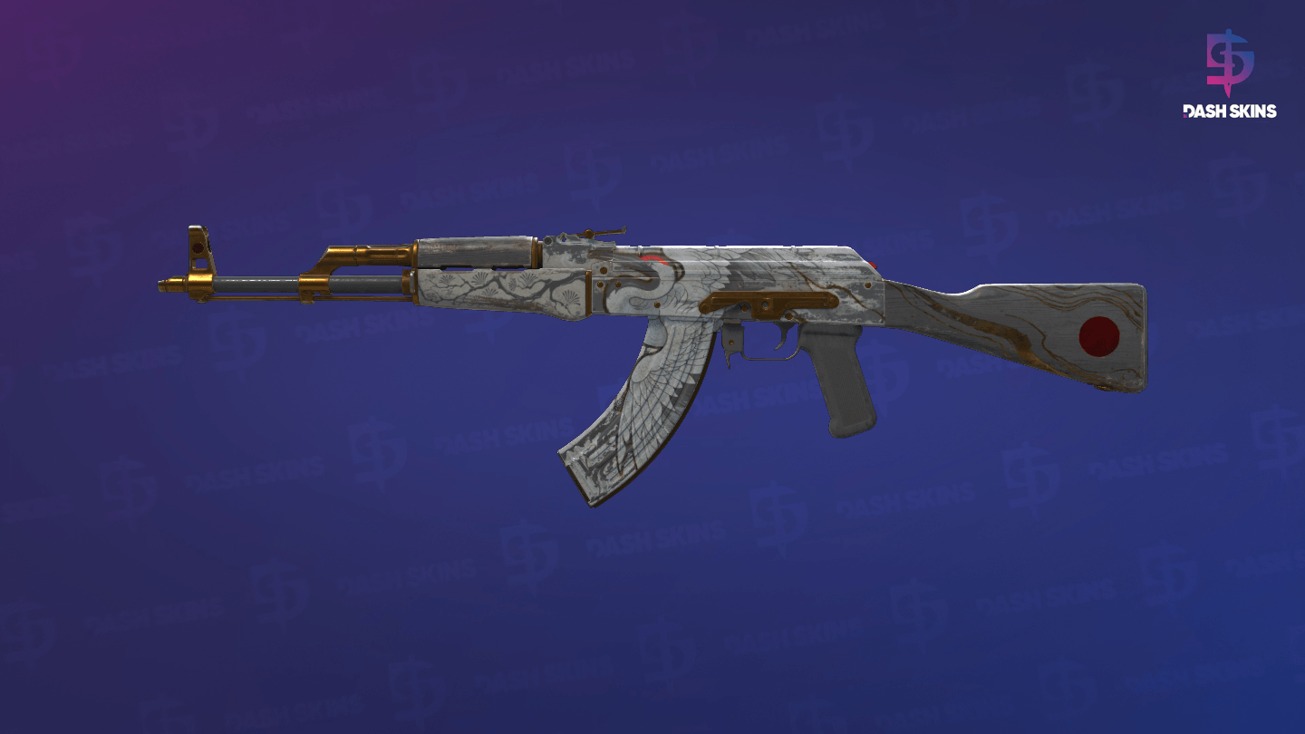 AK-47 | Crane Flight (Battle-Scarred) Screenshot Playside