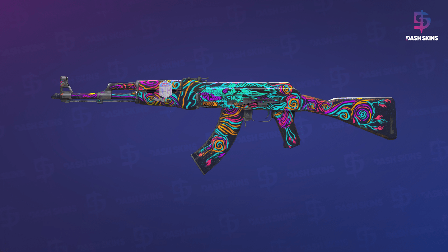 StatTrak™ AK-47 | Nightwish (Well-Worn) Screenshot Playside