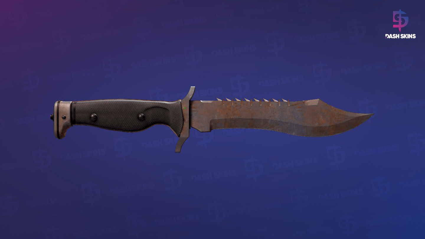 ★ Bowie Knife | Rust Coat (Battle-Scarred) Screenshot Playside