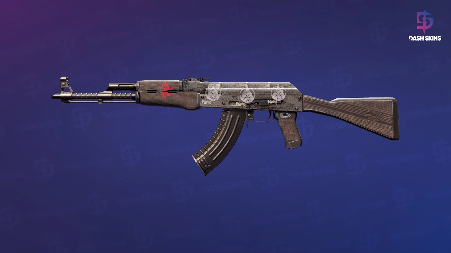 AK-47 | Steel Delta (Minimal Wear) Screenshot Playside