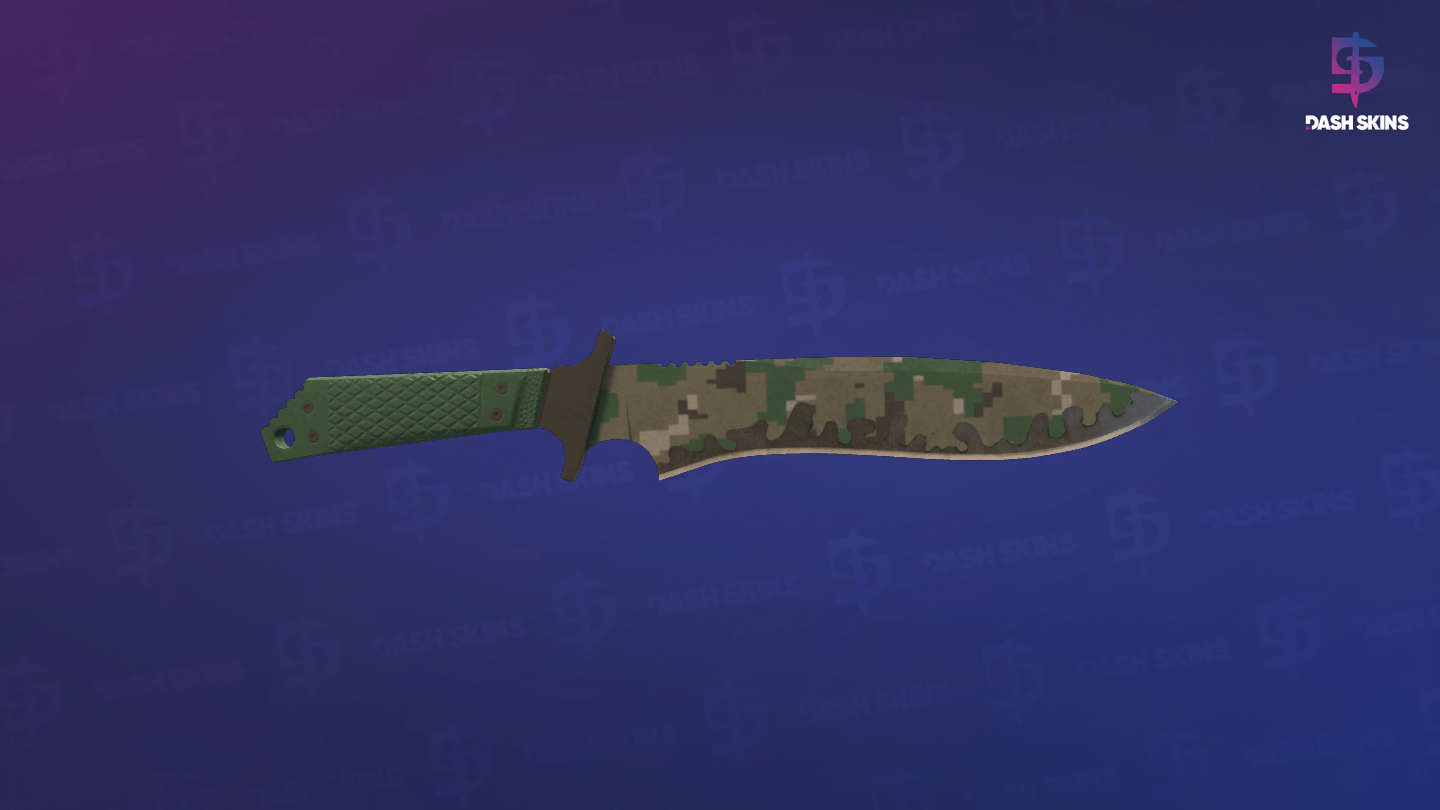★ Classic Knife | Forest DDPAT (Well-Worn) Screenshot Playside
