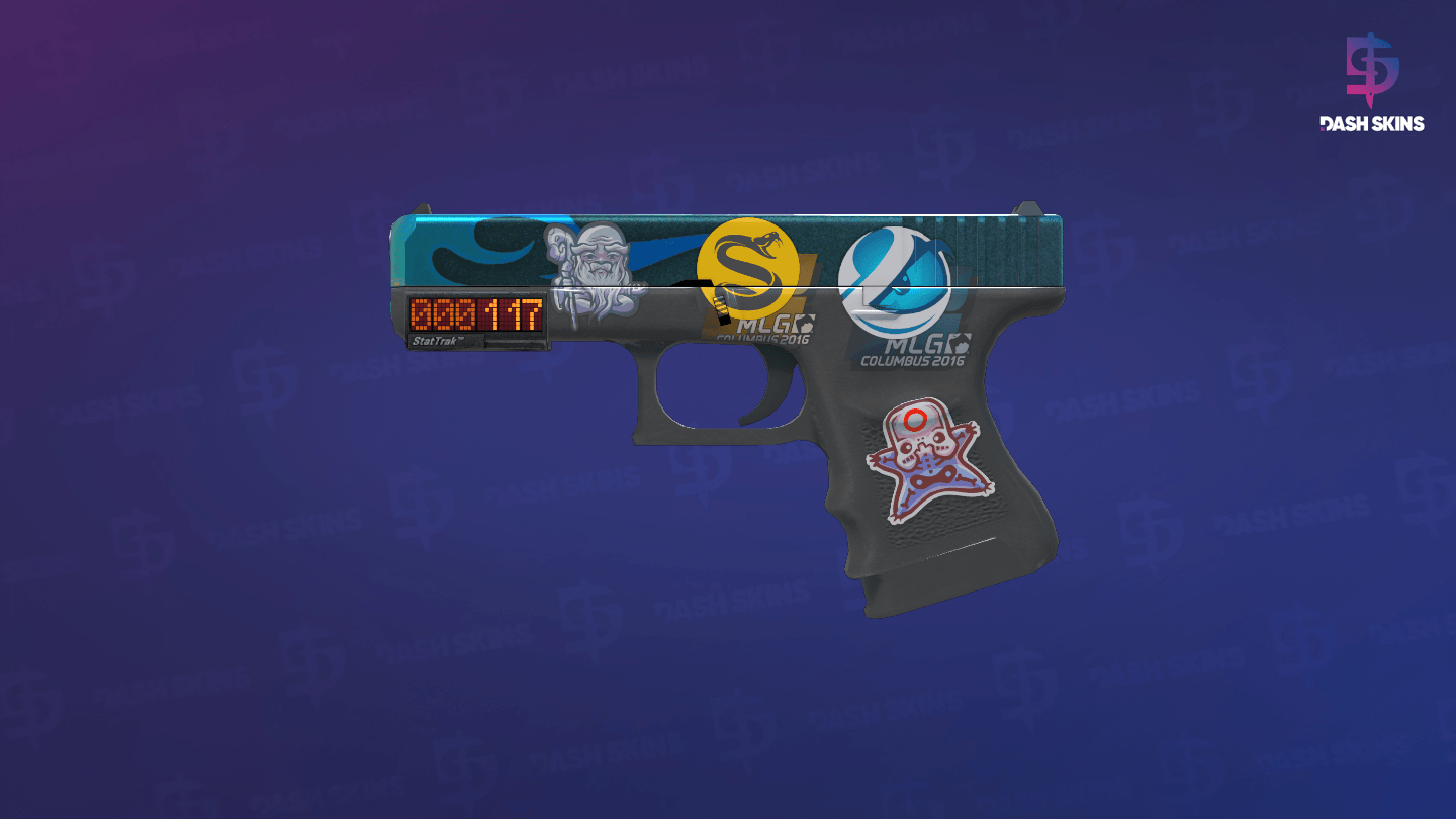 StatTrak™ Glock-18 | Bunsen Burner (Field-Tested) Screenshot Playside