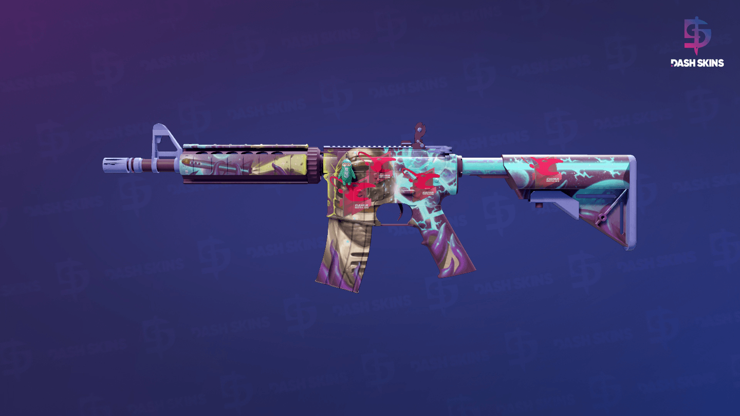 M4A4 | Desolate Space (Field-Tested) Screenshot Playside