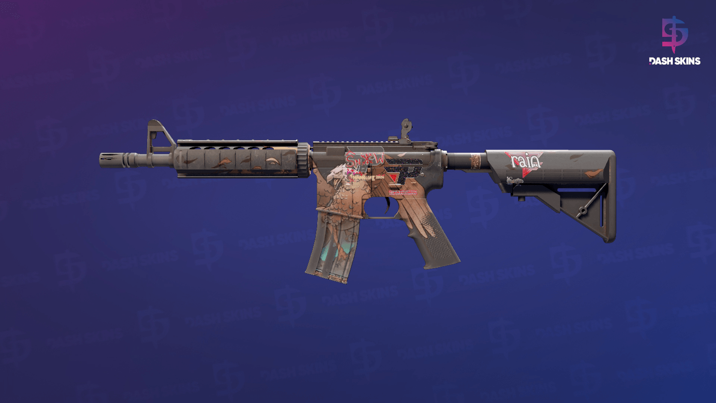 M4A4 | Griffin (Battle-Scarred) Screenshot Playside