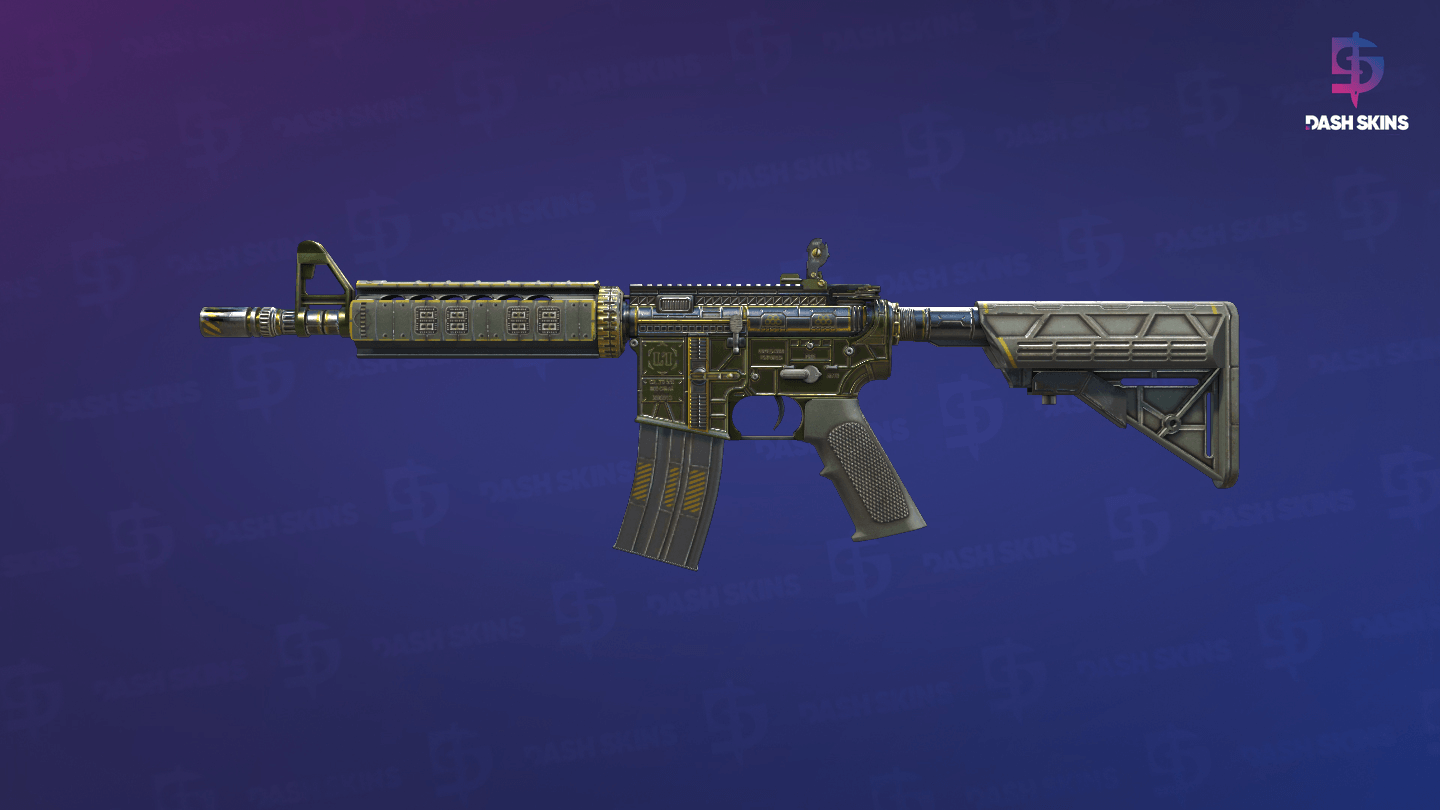 M4A4 | The Battlestar (Minimal Wear) Screenshot Playside