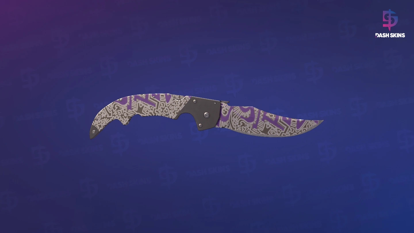 ★ StatTrak™ Falchion Knife | Freehand (Field-Tested) Screenshot Playside