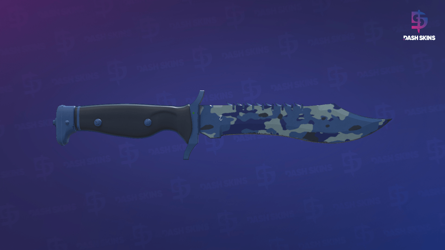 ★ StatTrak™ Bowie Knife | Bright Water (Field-Tested) Screenshot Playside