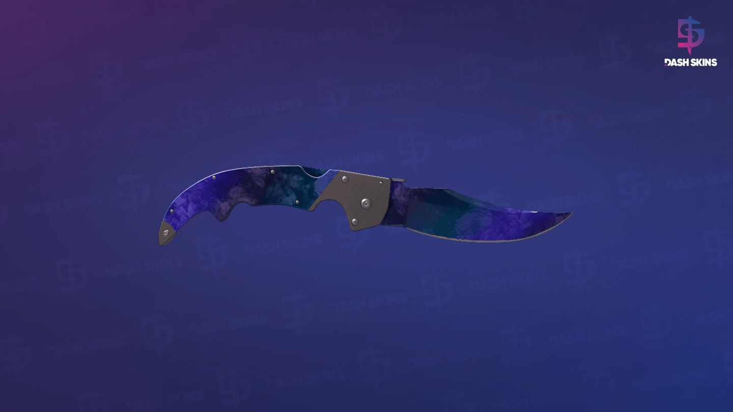 ★ Falchion Knife | Doppler (Factory New) - Phase 3 Screenshot Playside