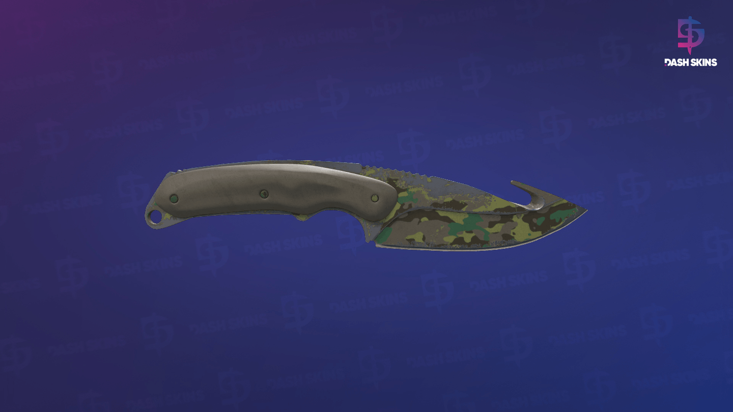 ★ Gut Knife | Boreal Forest (Well-Worn) Screenshot Playside