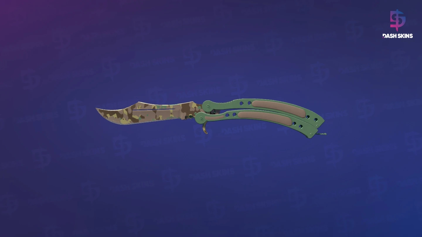 ★ Butterfly Knife | Boreal Forest (Minimal Wear) Screenshot Playside
