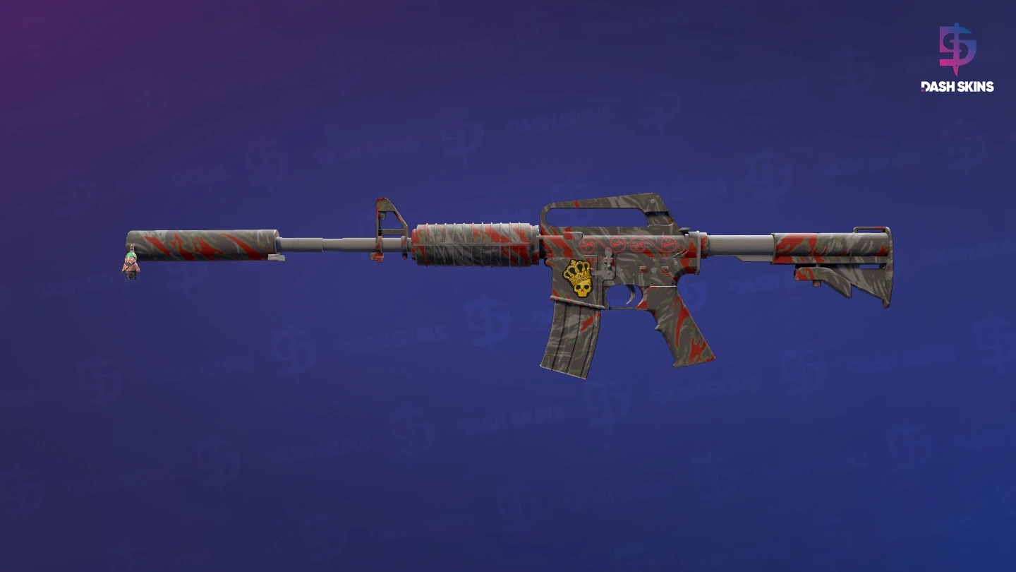 M4A1-S | Blood Tiger (Minimal Wear) Screenshot Playside
