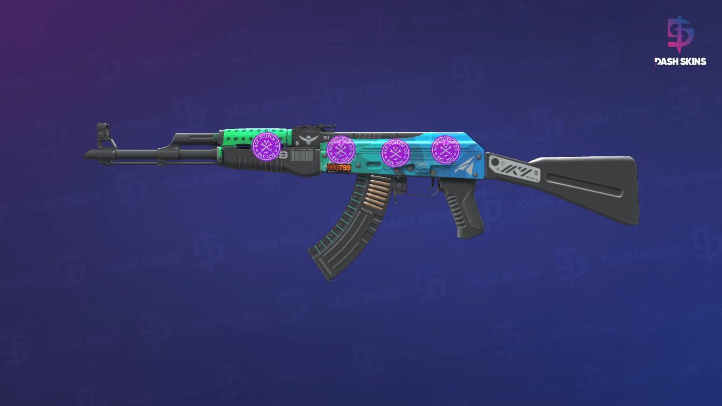 StatTrak™ AK-47 | Ice Coaled (Factory New) Screenshot Playside