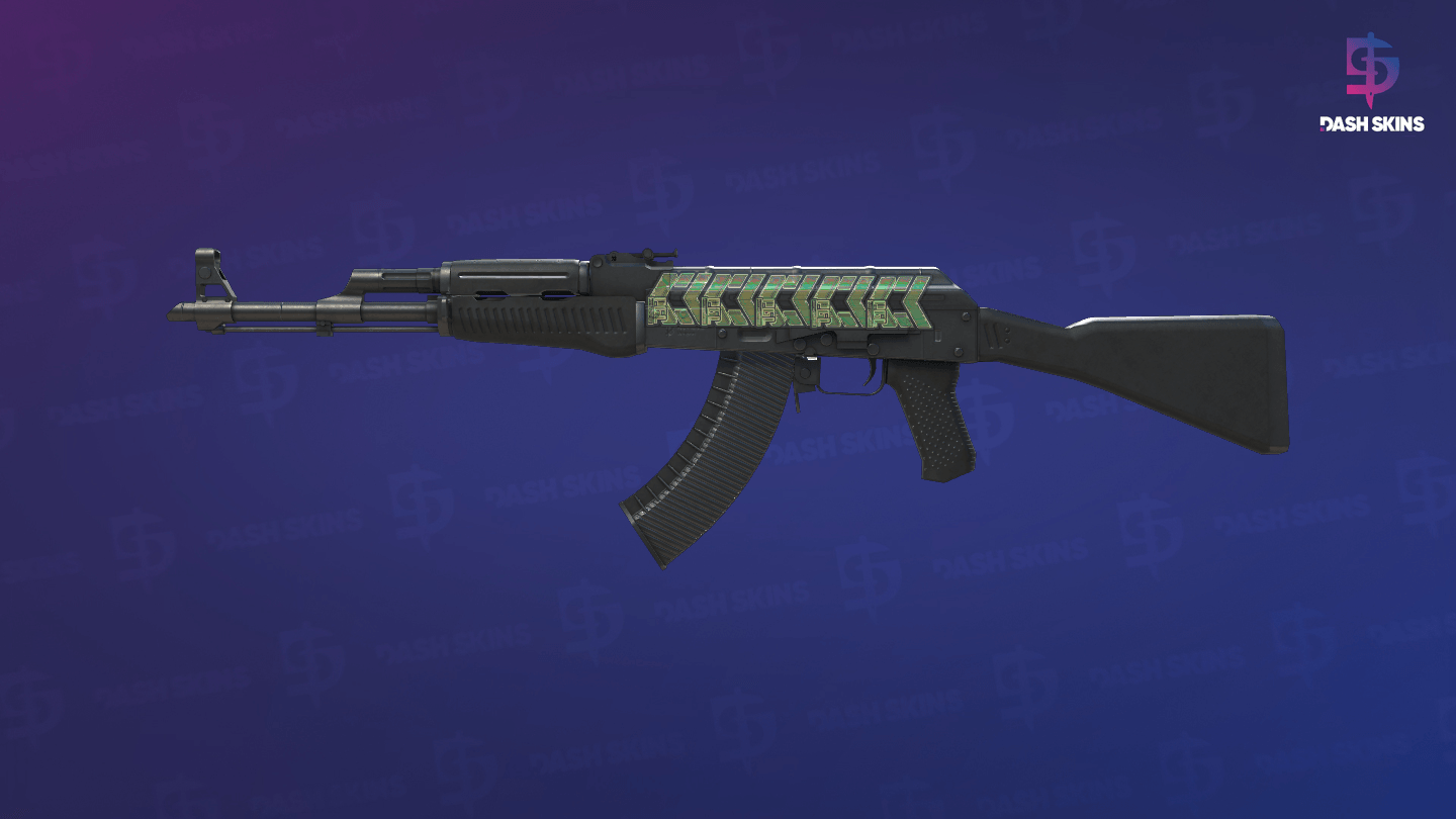 AK-47 | Slate (Well-Worn) Screenshot Playside