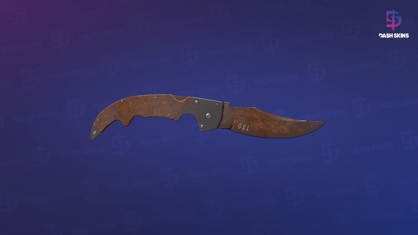 ★ StatTrak™ Falchion Knife | Rust Coat (Battle-Scarred) Screenshot Playside