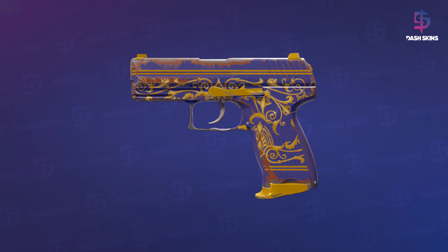 P2000 | Royal Baroque (Field-Tested) Screenshot Playside