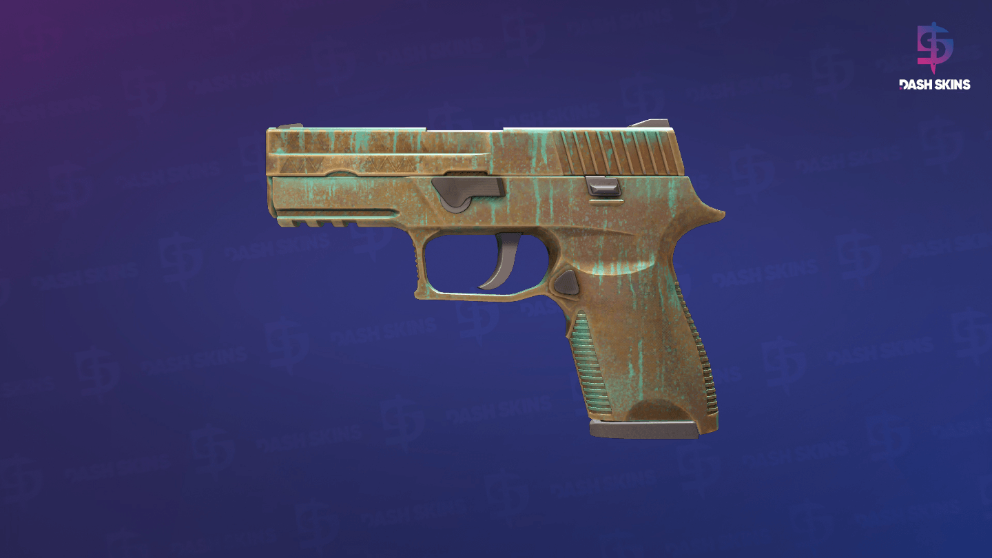 P250 | Verdigris (Field-Tested) Screenshot Playside