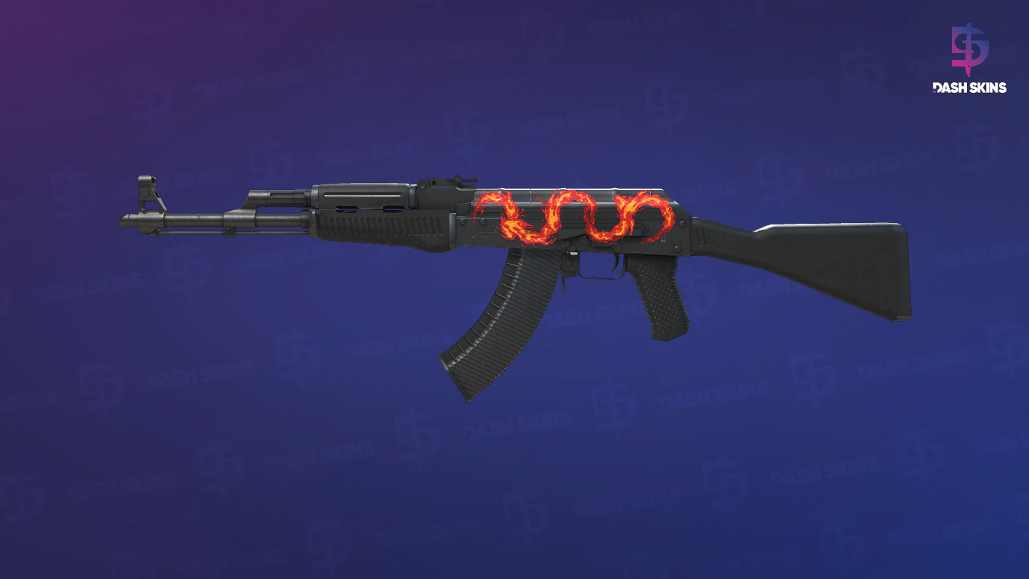 AK-47 | Slate (Well-Worn) Screenshot Playside