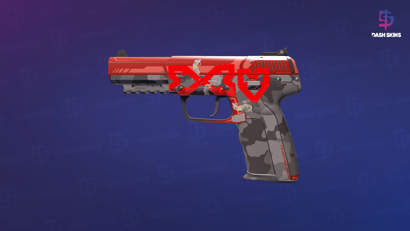 Five-SeveN | Urban Hazard (Minimal Wear) Screenshot Playside