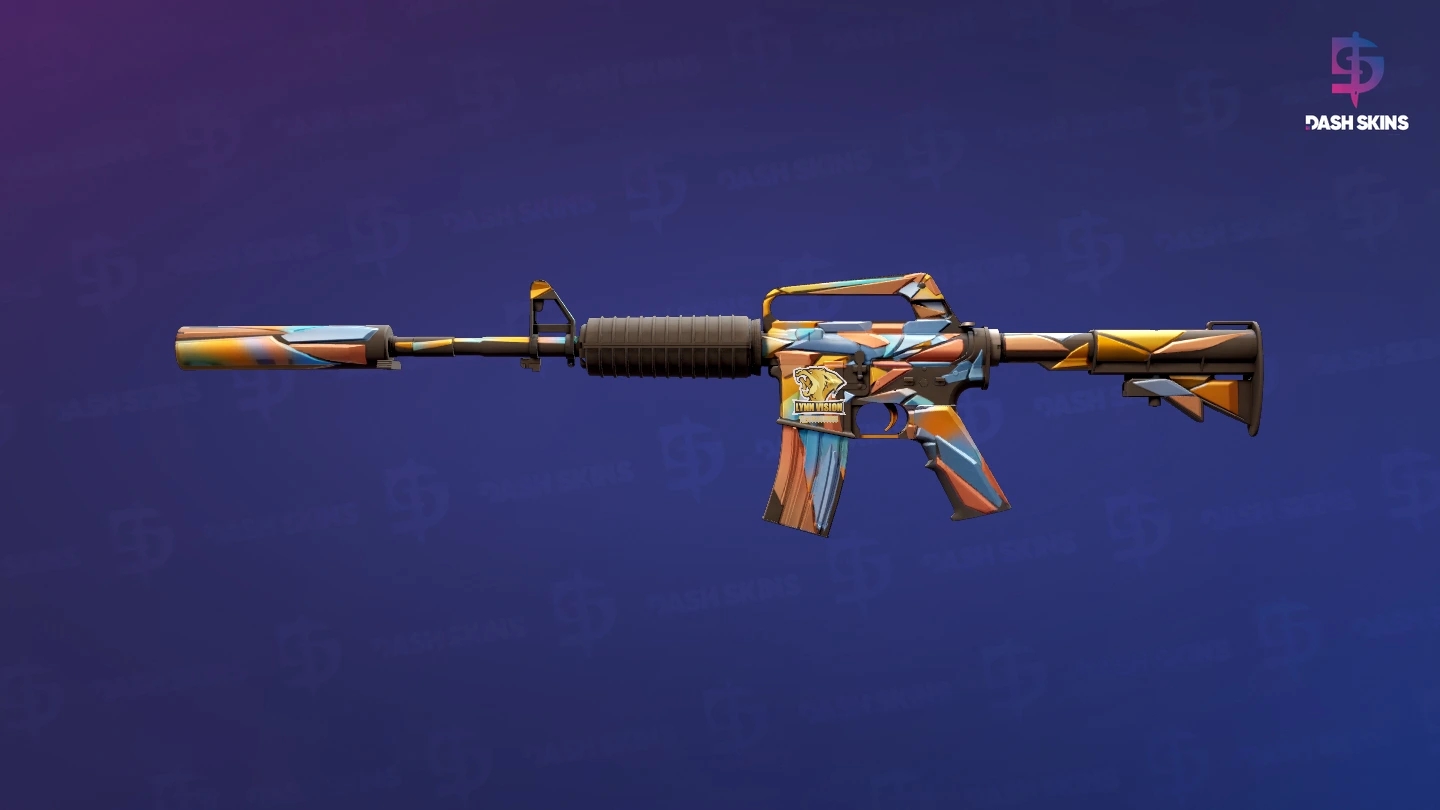 M4A1-S | Leaded Glass (Field-Tested) Screenshot Playside