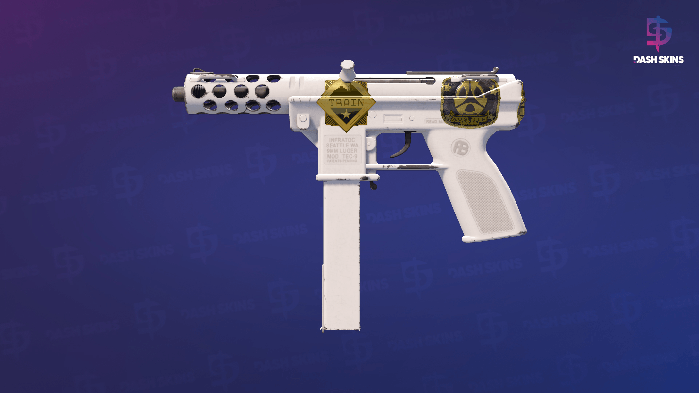 Souvenir Tec-9 | Whiteout (Field-Tested) Screenshot Playside