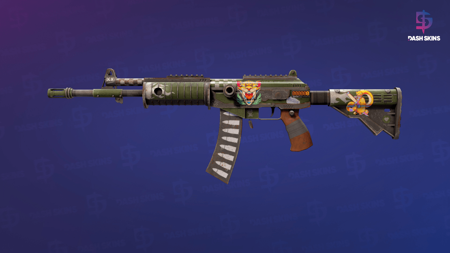StatTrak™ Galil AR | Vandal (Well-Worn) Screenshot Playside