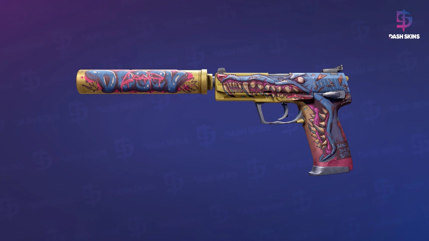 USP-S | Jawbreaker (Battle-Scarred) Screenshot Playside
