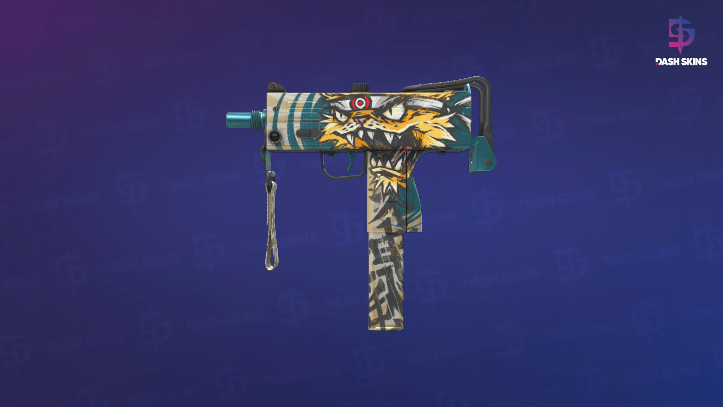 MAC-10 | Cat Fight (Minimal Wear) Screenshot Playside