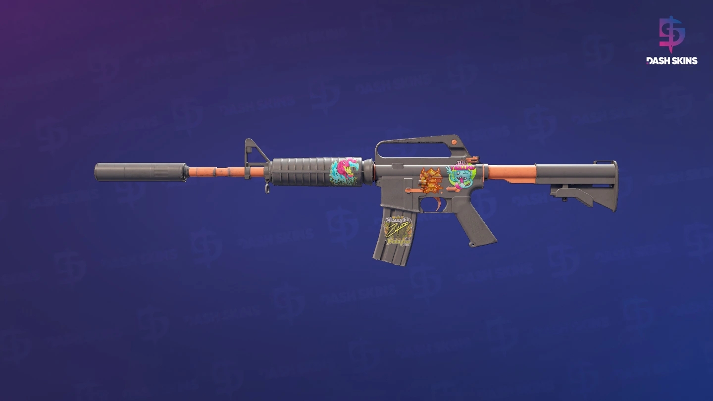 M4A1-S | Nitro (Well-Worn) Screenshot Playside