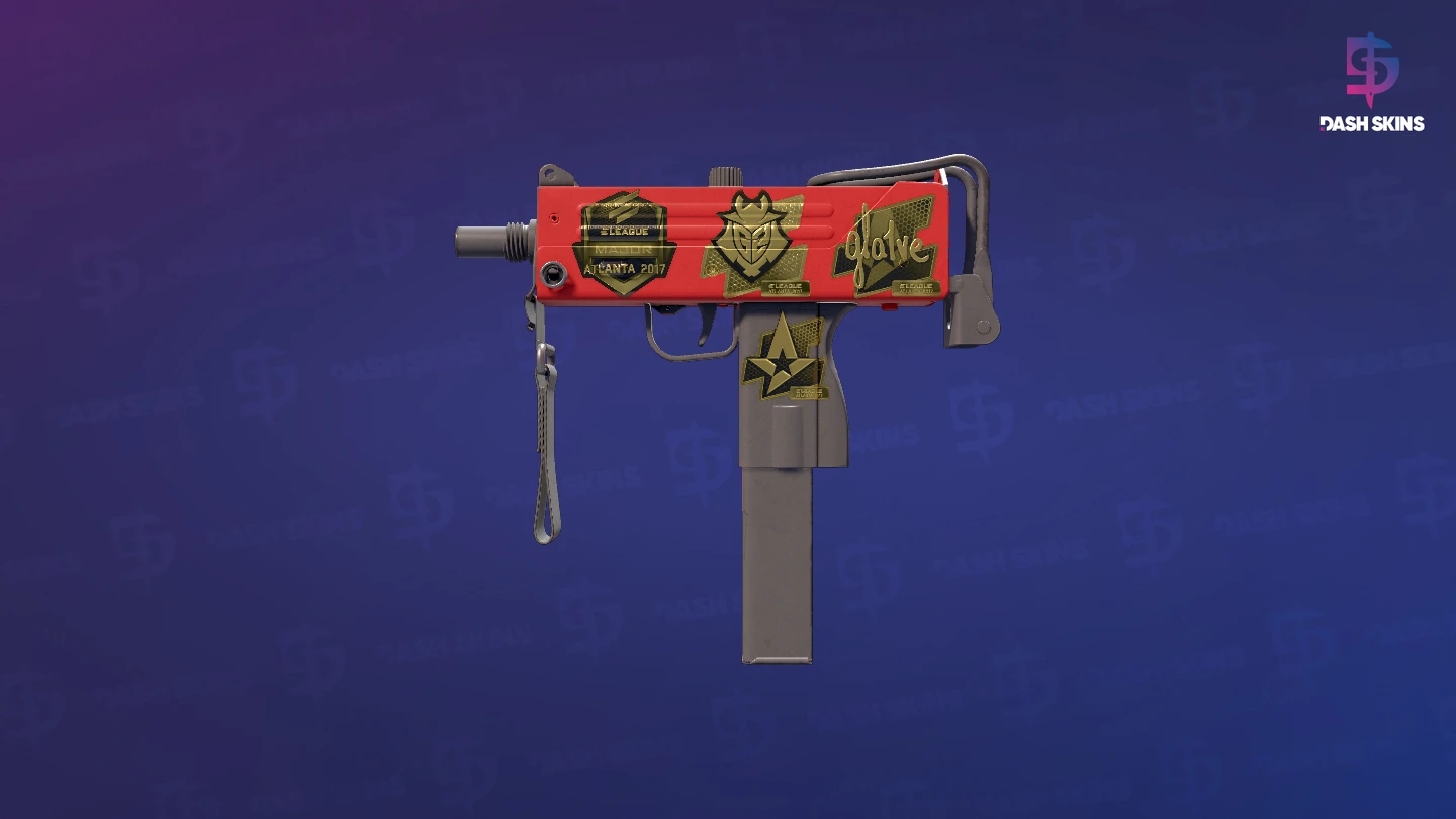 Souvenir MAC-10 | Candy Apple (Field-Tested) Screenshot Playside