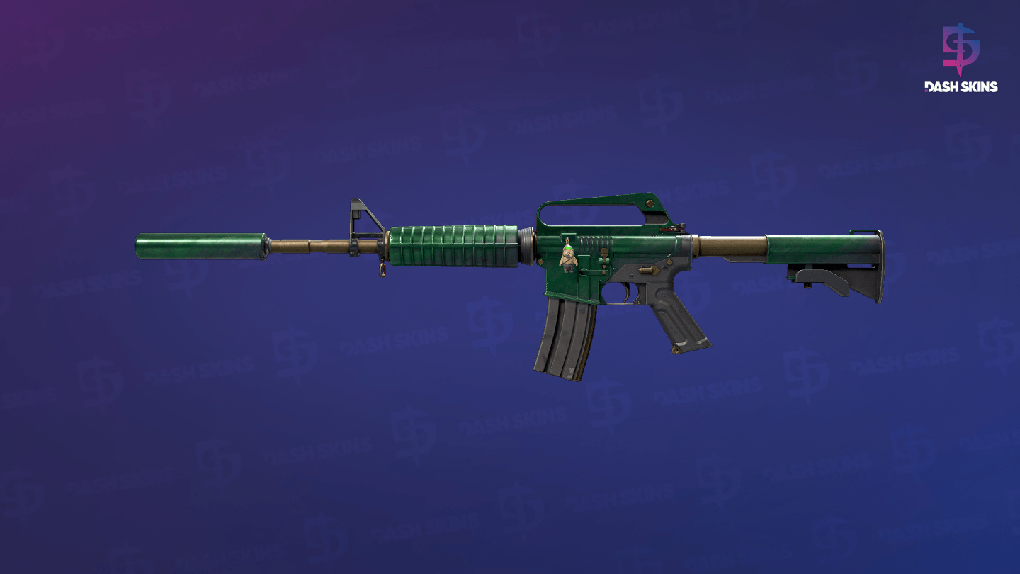 M4A1-S | Electrum (Battle-Scarred) Screenshot Playside