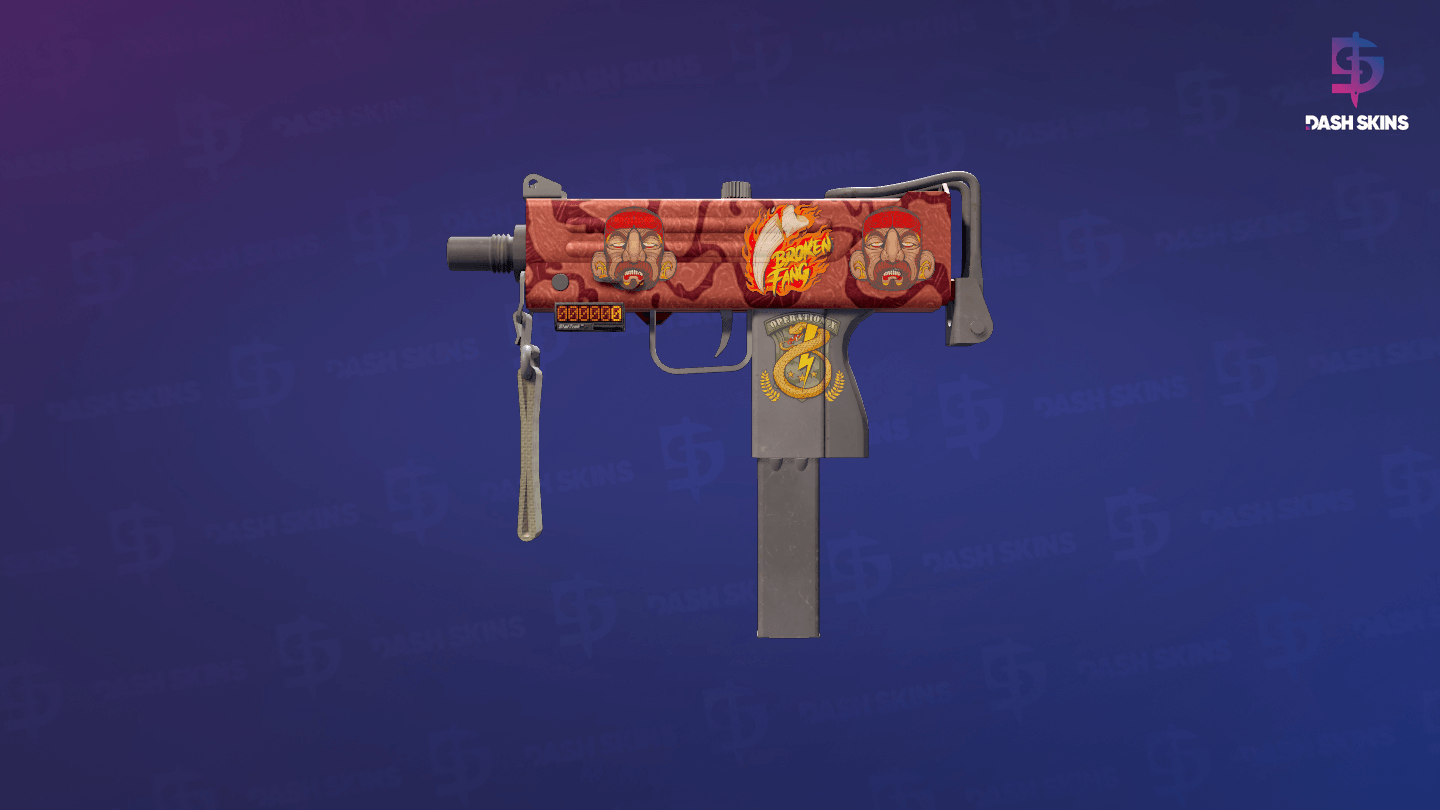 StatTrak™ MAC-10 | Carnivore (Well-Worn) Screenshot Playside