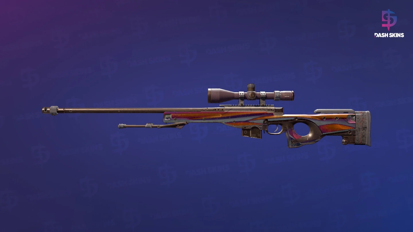 AWP | Chrome Cannon (Battle-Scarred) Screenshot Playside